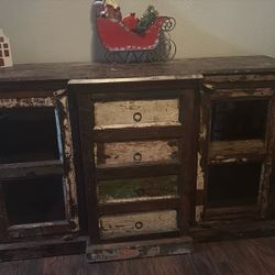 Rustic Reclaimed Wood/Kitchen /Hutch – Solid Wood