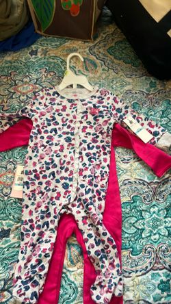 New baby girl juicy two piece pajamas