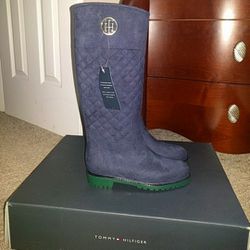 Tommy Hilfiger weather proof Rain Boots size 7