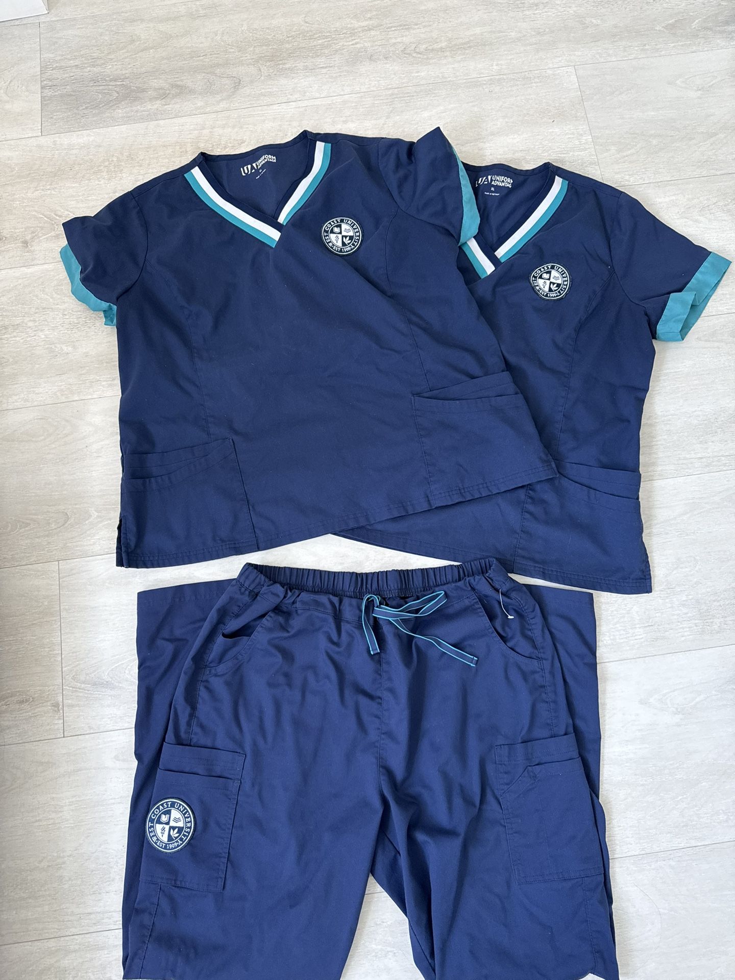 West Coast University Scrub Set