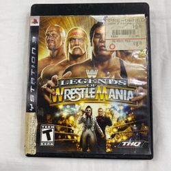 WWE Legends of WrestleMania (PS3) TPW015722