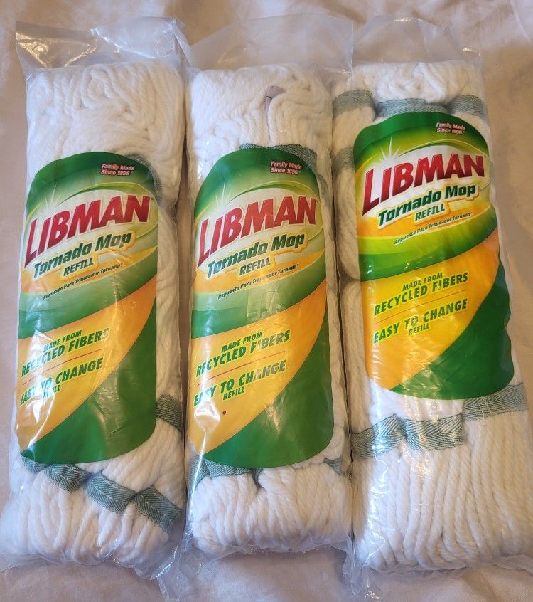 Libman Tornado Mop Replacement Heads
