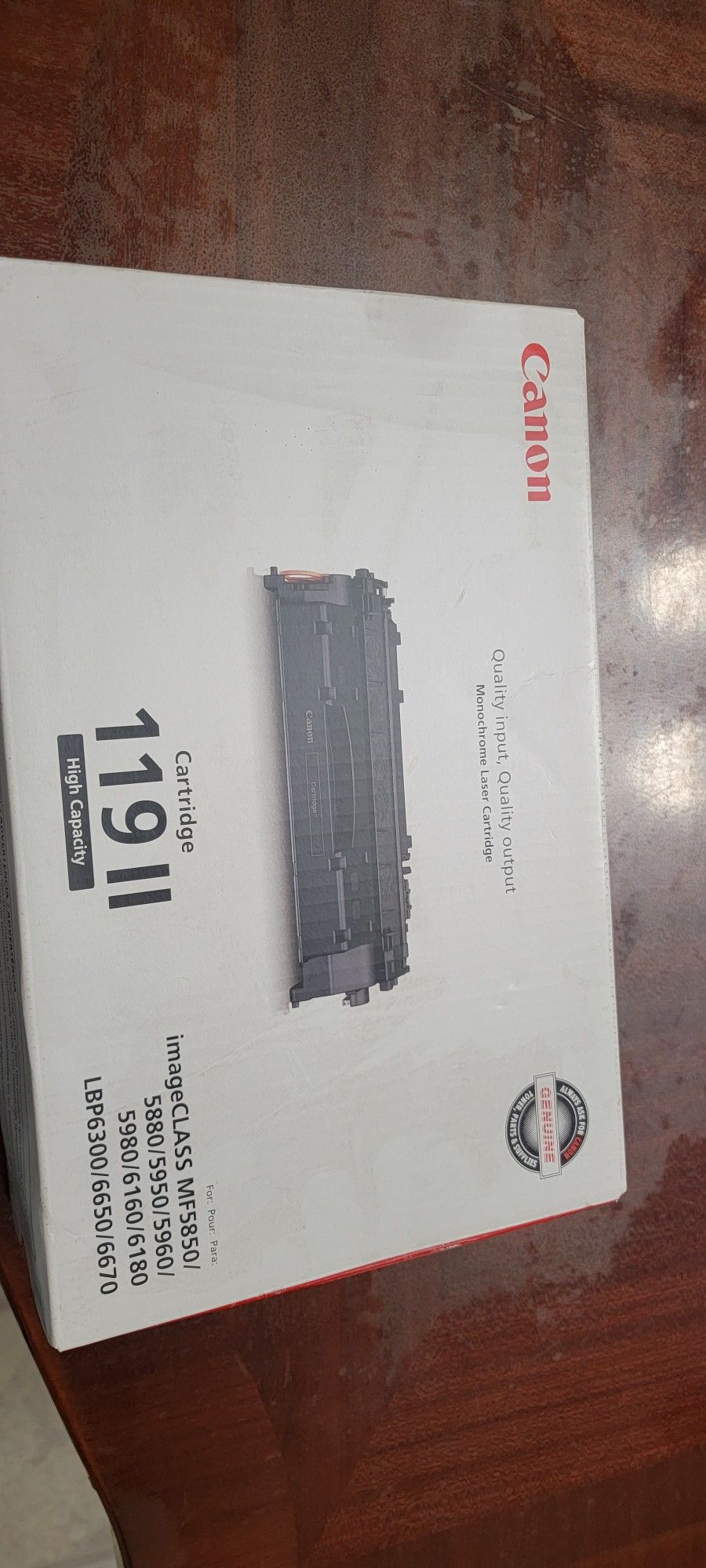 Canon 119 Black High Yield Toner Cartridge (3480B001)