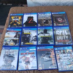 Brand New some Sealed. Playstation 4 PS4 Games $25! Per Game or 5 Games for $100!  Can be play PS5. Willing to trade for Pokémon cards