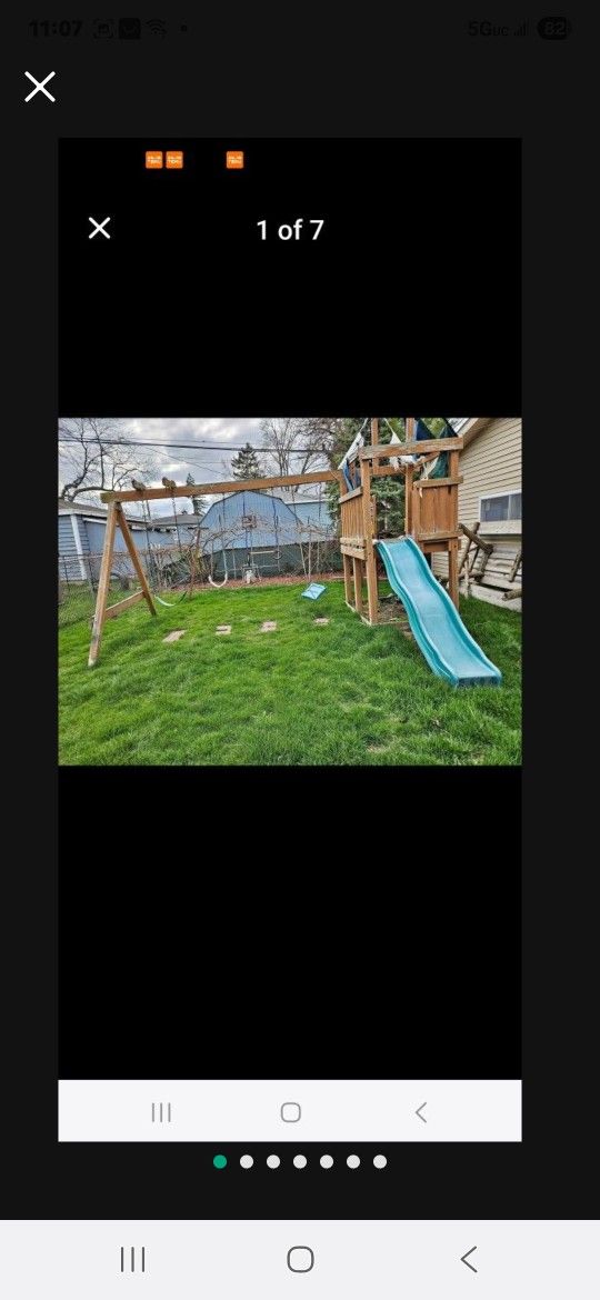 PLAYGROUND USED FAIR $50 PICK UP IN MUNDELEIN