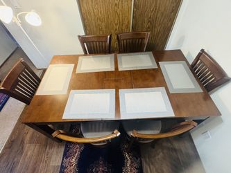 Dining Table Including Chairs