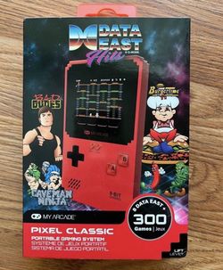 DE Data East My Arcade Pixel Classic Portable Gaming System Nintendo Game Boy Style Toy Electronic