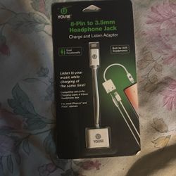 8-Pin To 3.5 Mm headphones Jack