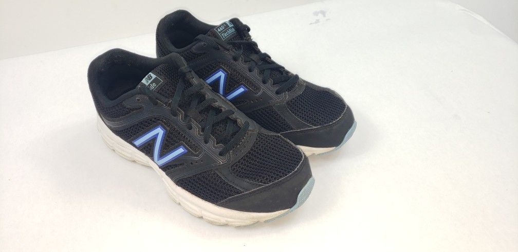 New Balance Womens 7.5 D Tech Ride Response 1.0 Black Running Shoes W460C12