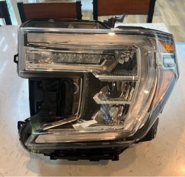 2019-2021 GMC Sierra 1500 AT4 Denali LH Driver Side Complete LED Headlight 8462one806 OEM