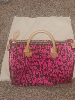 Louis Vuitton graffiti bag