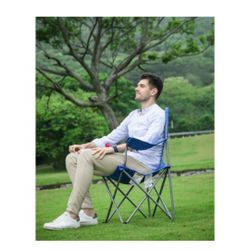 Ozark Trail mesh Folding Chair With A Cup Holder 
