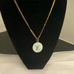 LV Trunks And Bags Pendant Necklace