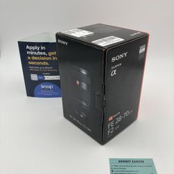 Sony FE 28-70mm F2 GM