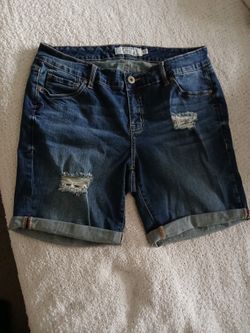 Womens jean shorts size 12