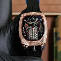 Moissinite Watch - Bugatti
