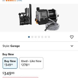 Giraffe Tools Wall Mount Garage Vacuum -NIB