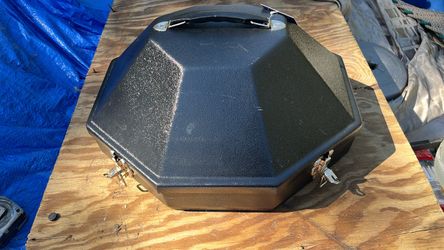 Black Octagonal Hard Case with Latches