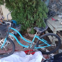 Women's Frame Beach Cruiser W/ Basket