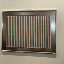 MidCentury Modern Framed Poster
