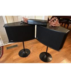 Bose 901 VI Speakers Equalizer& Stands