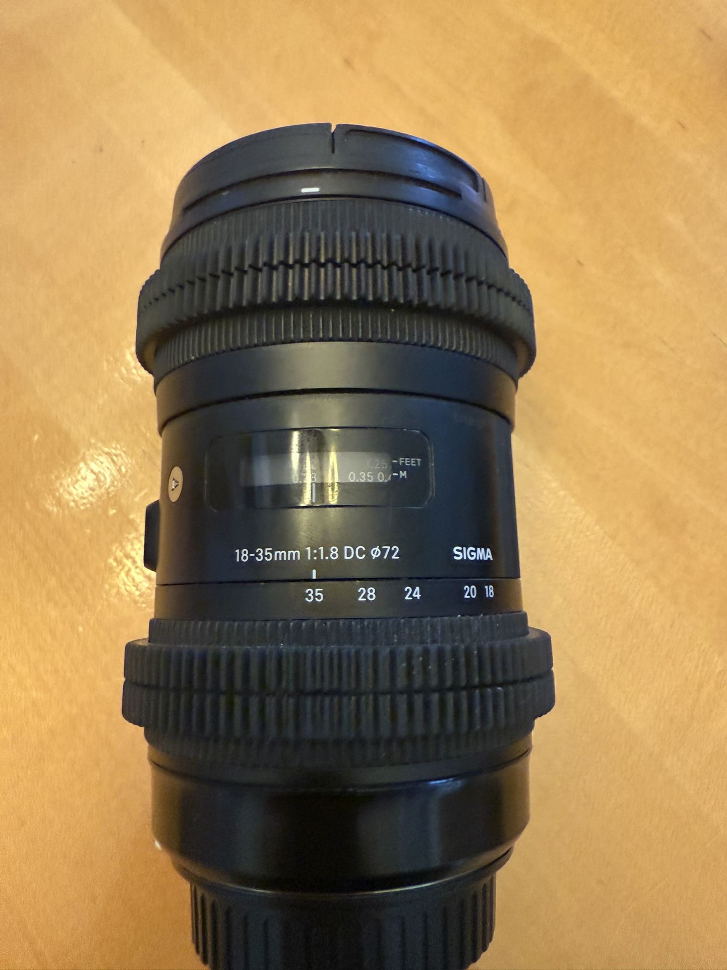 Sigma 18-35mm f/1.8 DC HSM ART - Canon EF-S Fit