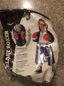 Boxer costume size medium 3-4