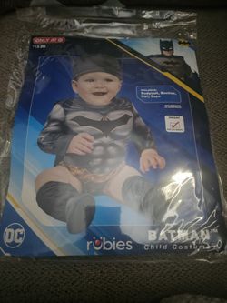 Baby Batman Costume  SIZE 6 to 12 Months