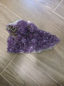 Large shiny purple rock thing