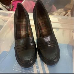 Black Leather Loafers