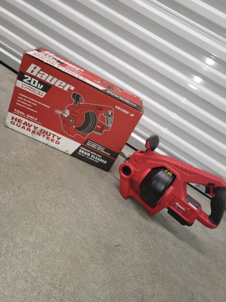 Bauer Drain Cleaner Cordless Snake for Sale in Hayward, CA OfferUp