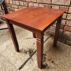  Solid Wood Side Table