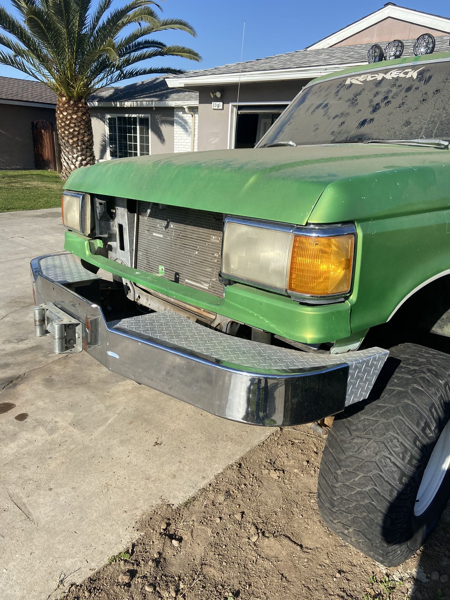 Winch Bumper Bronco F150 F250