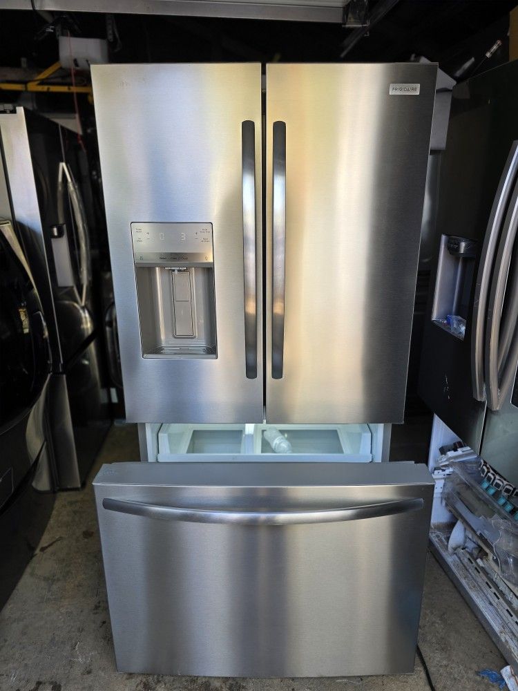 Frigedaire Gallery Stainless Steel French Door Refrigerator 36"width 2022 Model 