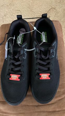 SKECHERS MEMORY FOAM VERY COMFORTABLE SHOES FOR MEN’S  Size : US 10.5 Color：BLACK  Machine Washable