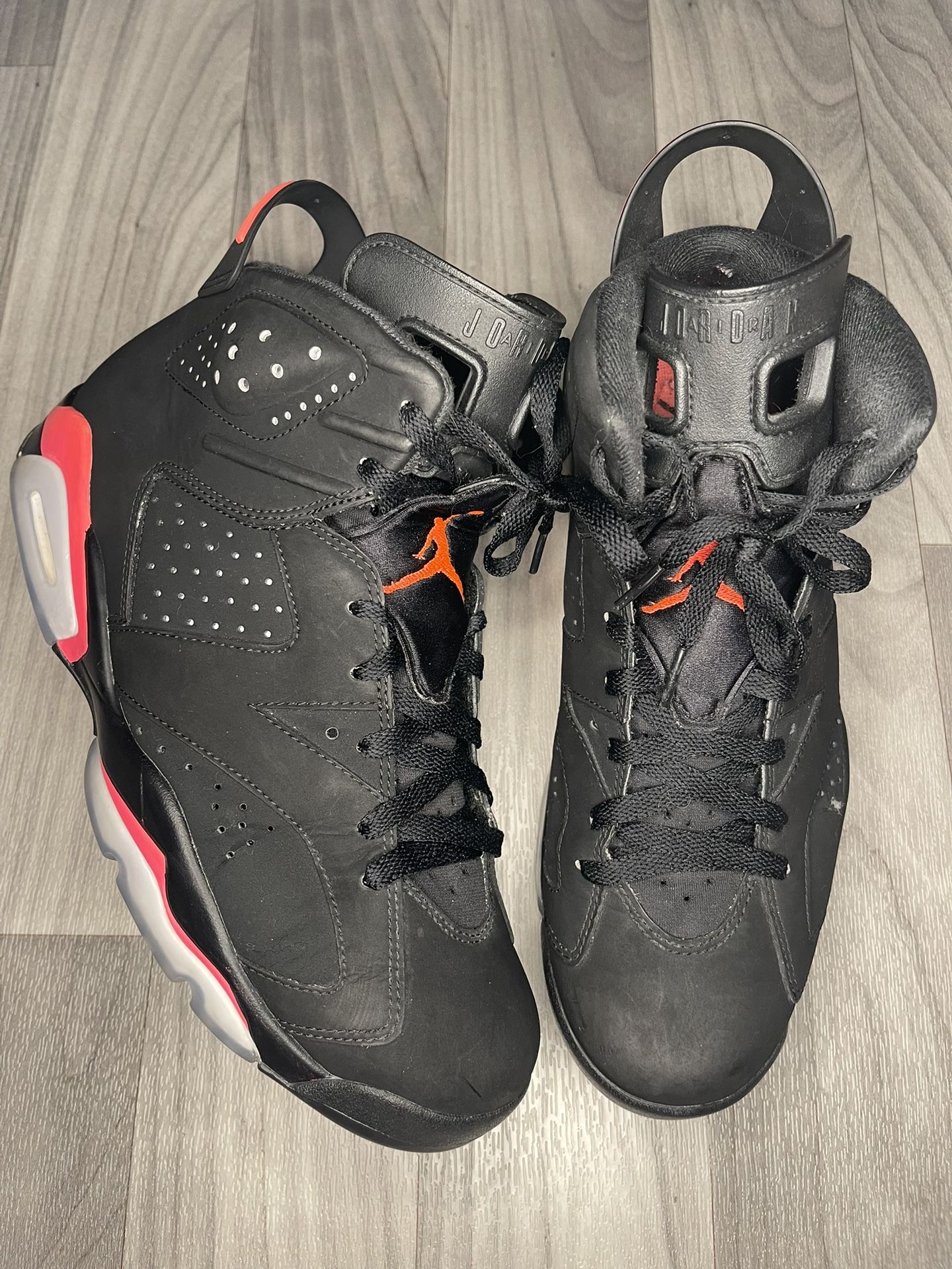 Infrared Jordan 6s