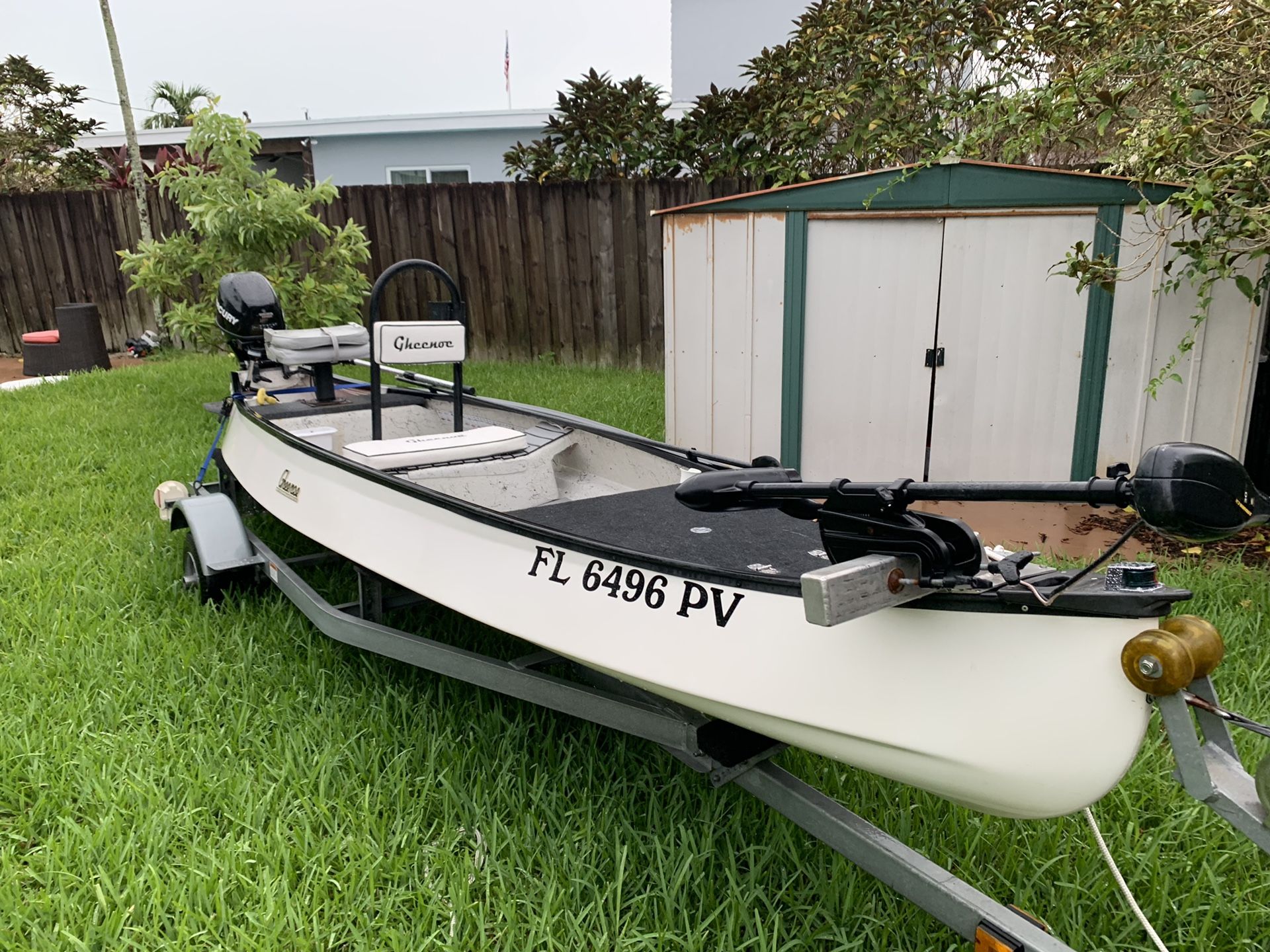 2014 Gheennoe Highsider 15’4”