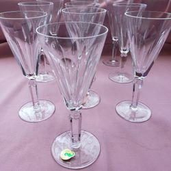 Sheila (Cut) by Waterford - 10 Pieces 7-1/8" Fluted Champagne Glasses