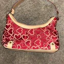 Red Heart Purse 
