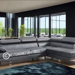 Modern sectional sofa sale- limited supply- zero interest Finance available- shop now pay later.