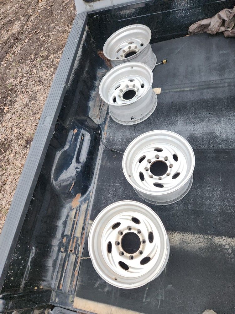 8x170 17x10" Deep Dish Wheels