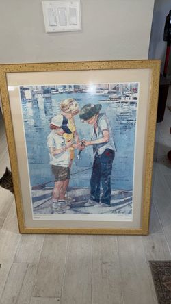 Framed Helen Pearce Signed Art Print