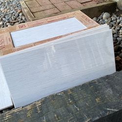 Brunei Blanco Cream Ceramic Wall Tiles (27 Tiles 18SF TOTAL)