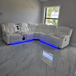 ✨WHITE POWER RECLINER