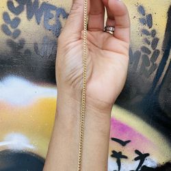 14k Semisolid Bracelet 