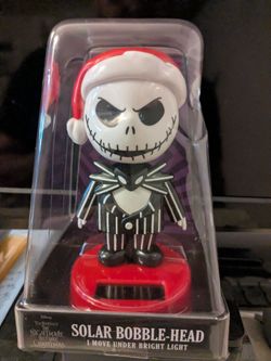 Jack Skellington Solar Bobble Head