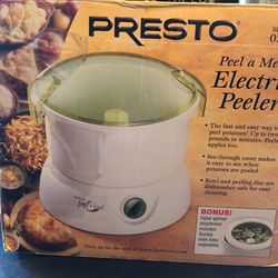 Presto Peel A Meal Electric Peeler