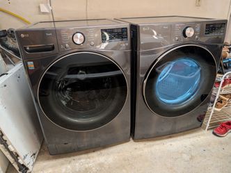 Like New LG ThinQ Smart Washer and Electric Dryer