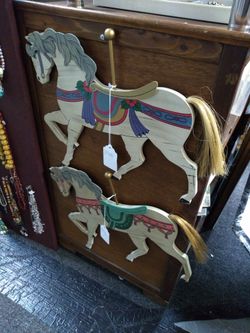 Wood pony Decor
