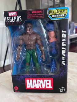 Marvel legends Series Werewolf By Night Build A Figure New